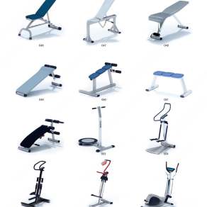 现代体育用品3D模型下载